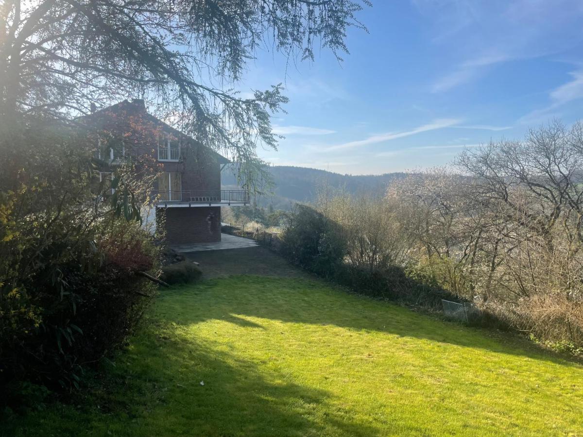 Traumhaus Am Wald 1 Weiersbach Exterior foto